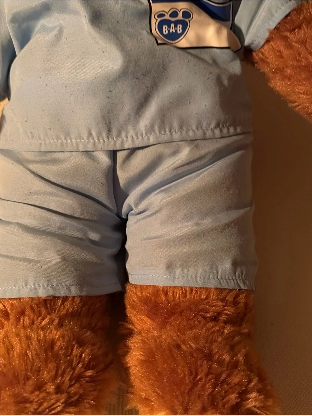 Build-A-Bear  Brown Faux Fur Bear with Doctor outfit